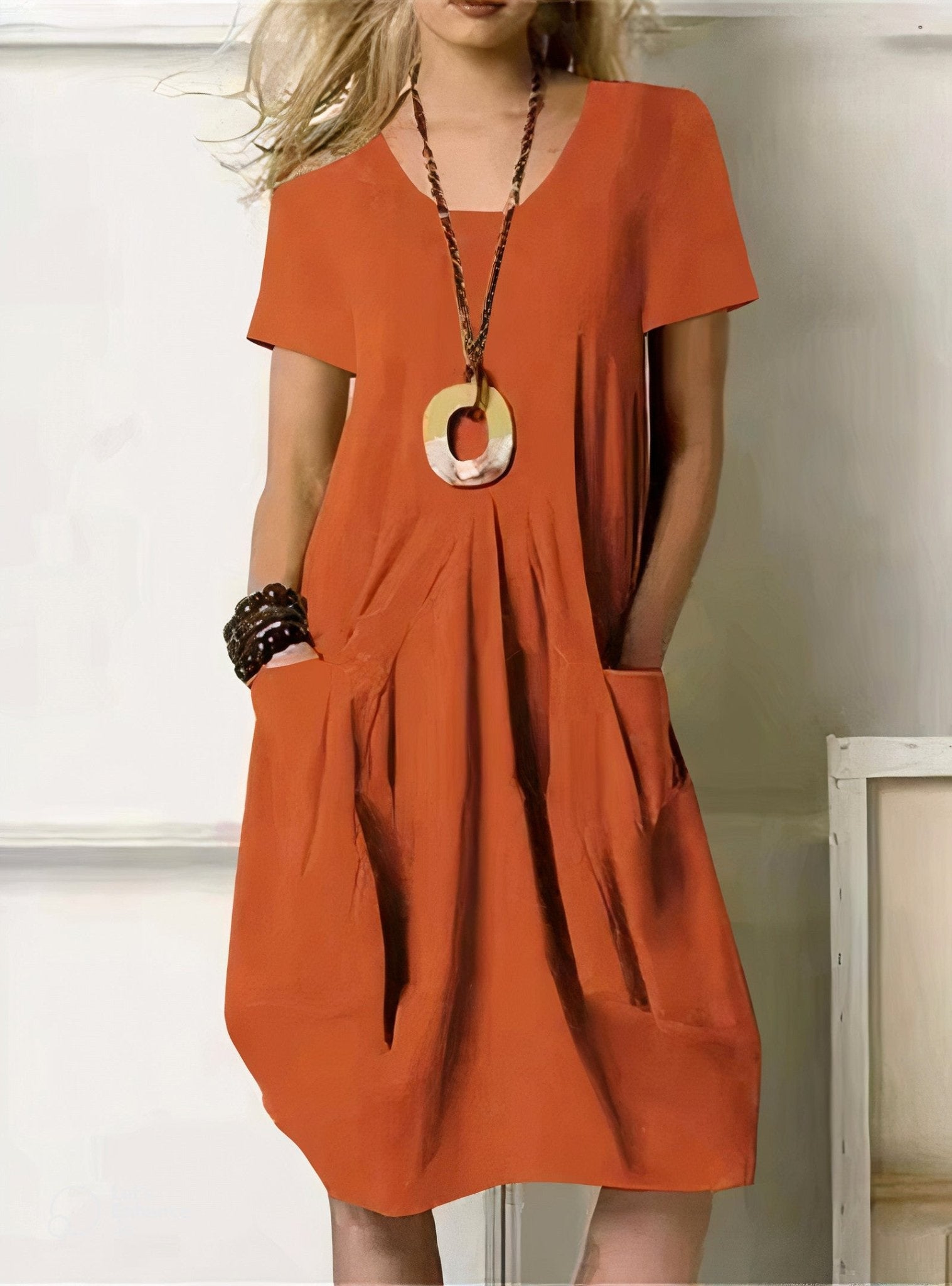 LORENA  -  Vestido holgado informal