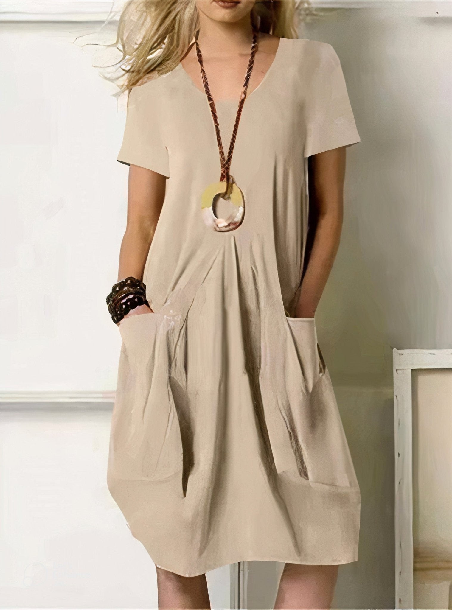 LORENA  -  Vestido holgado informal