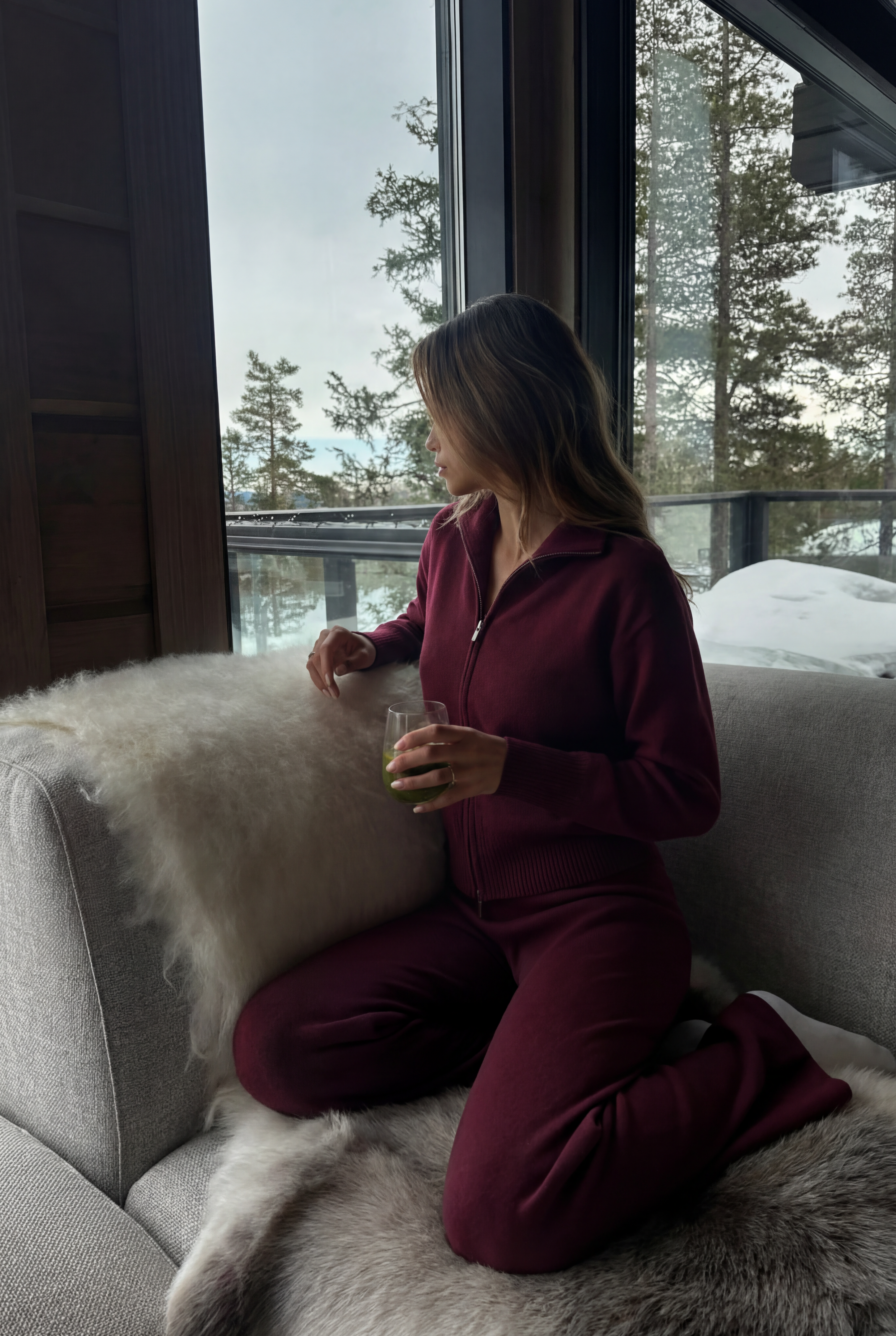 NURIA -  Conjunto de dos piezas con cremallera