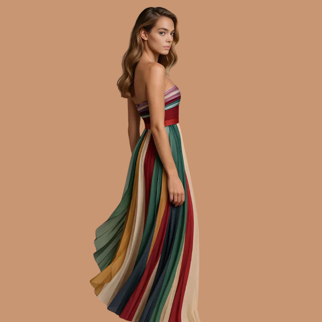 NIEVES™ - Vestido largo casual