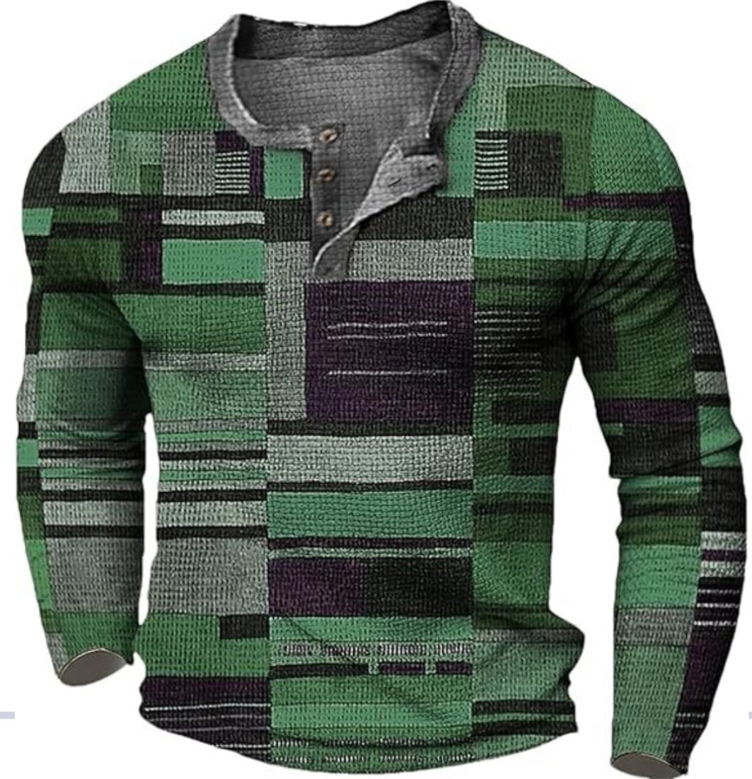 ALBERTO™ - Elegante camisa con estampado geométrico