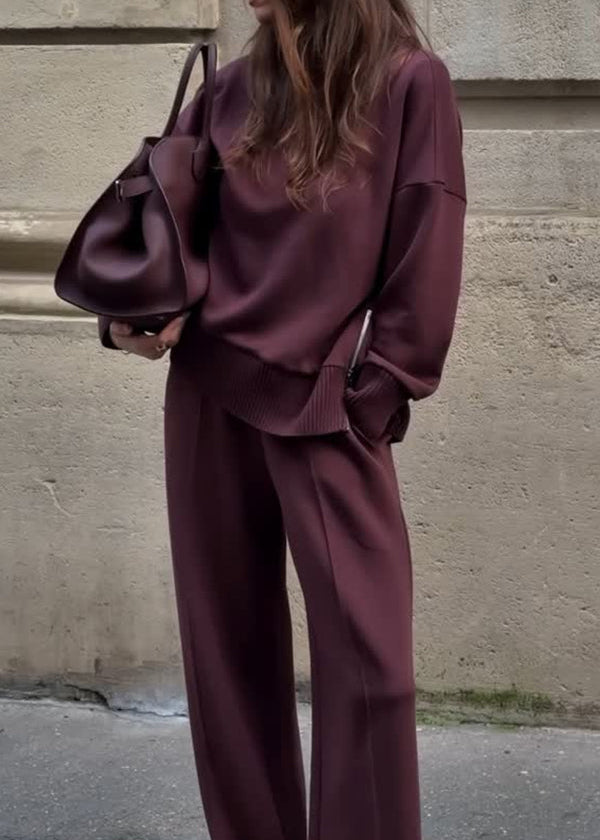 VALENTINA - Conjunto de lujo de punto