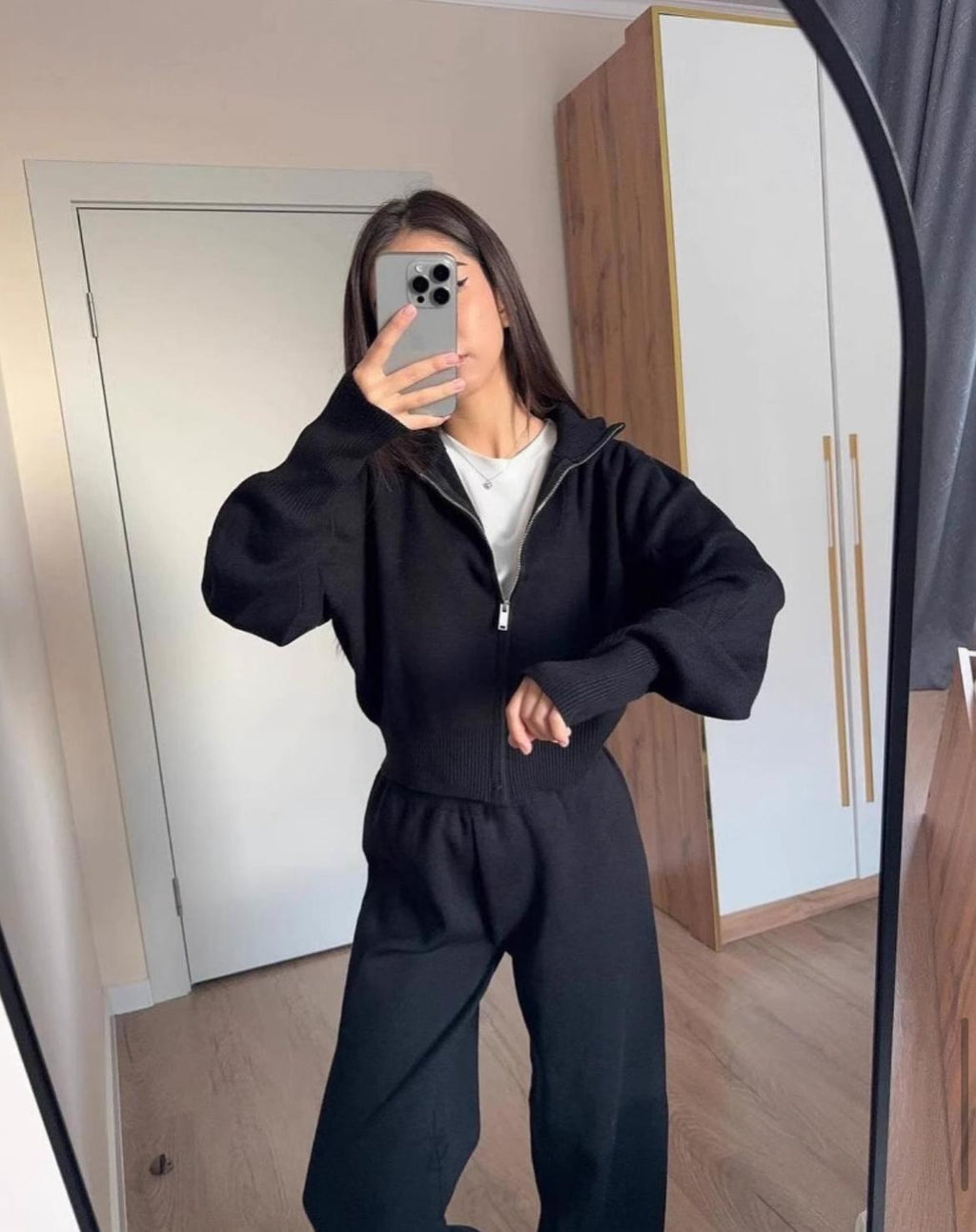 NURIA -  Conjunto de dos piezas con cremallera