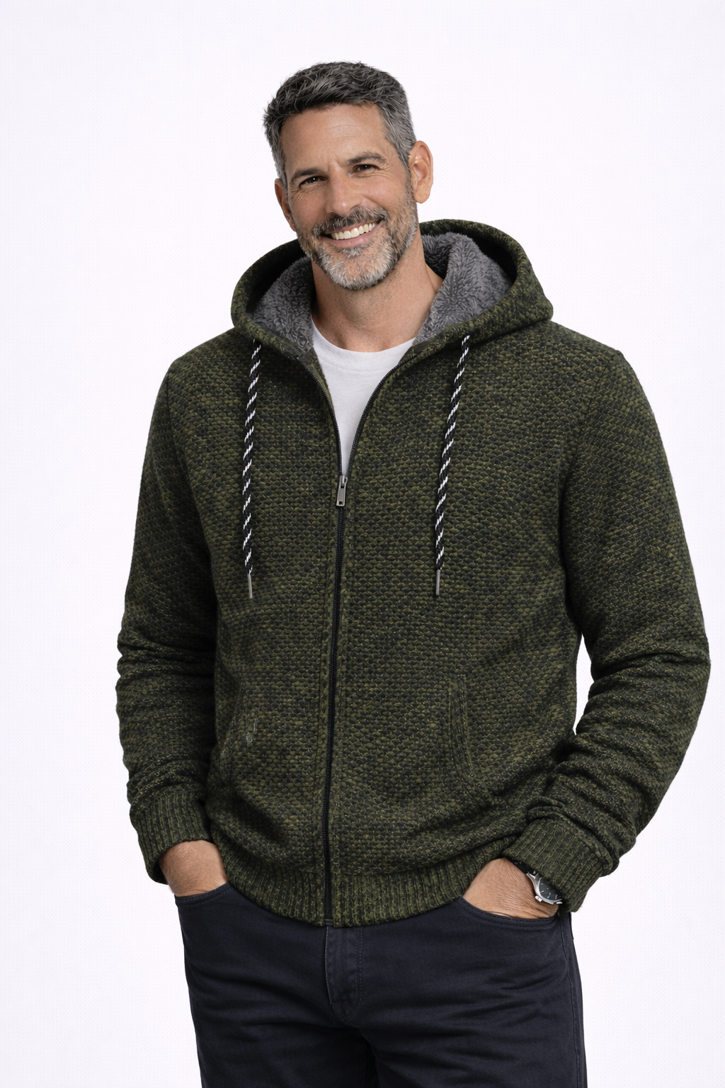 LEO -  Sudadera con capucha ultra.