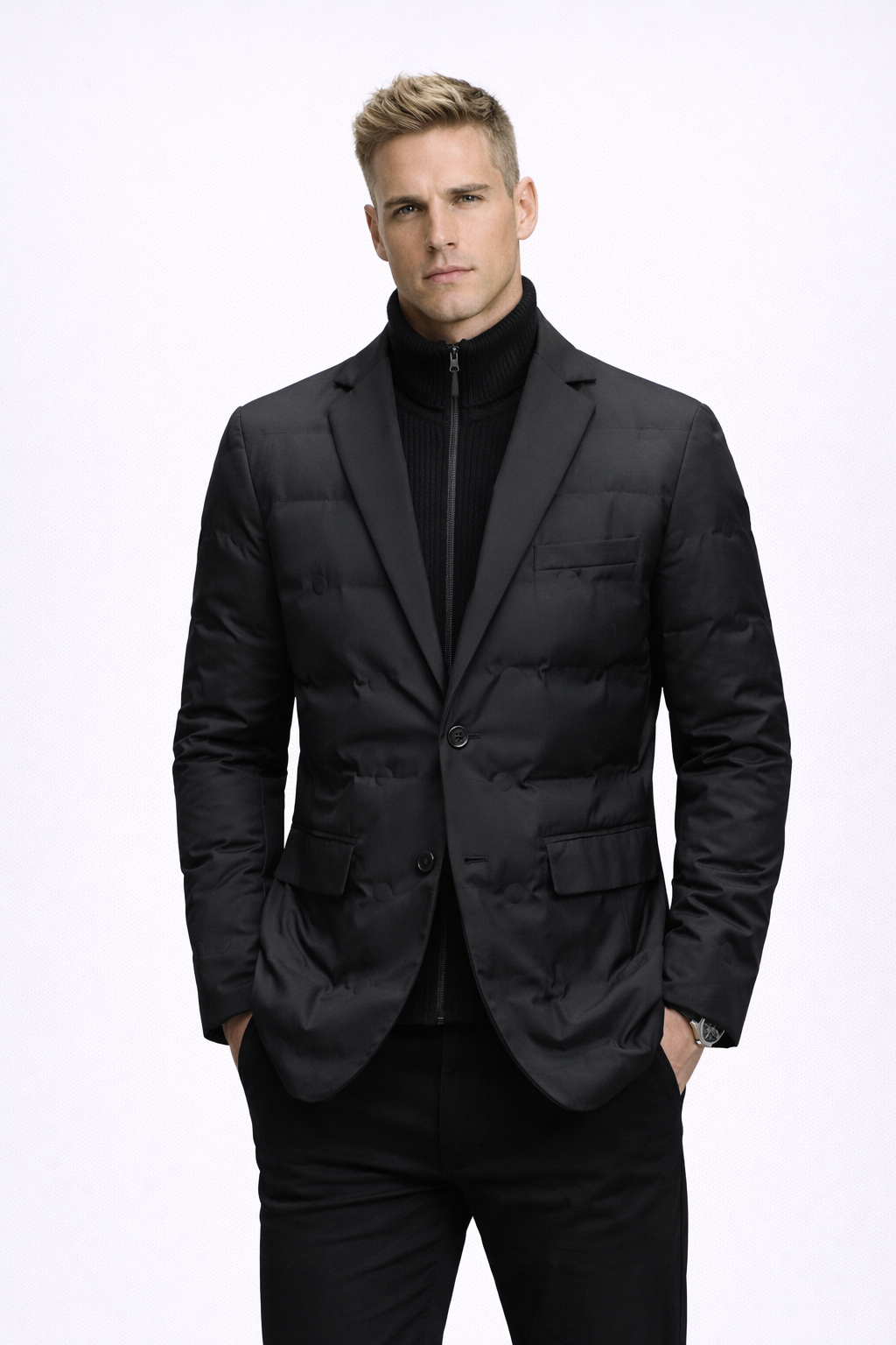 AGUSTÍN - Chaqueta urbana cortavientos.