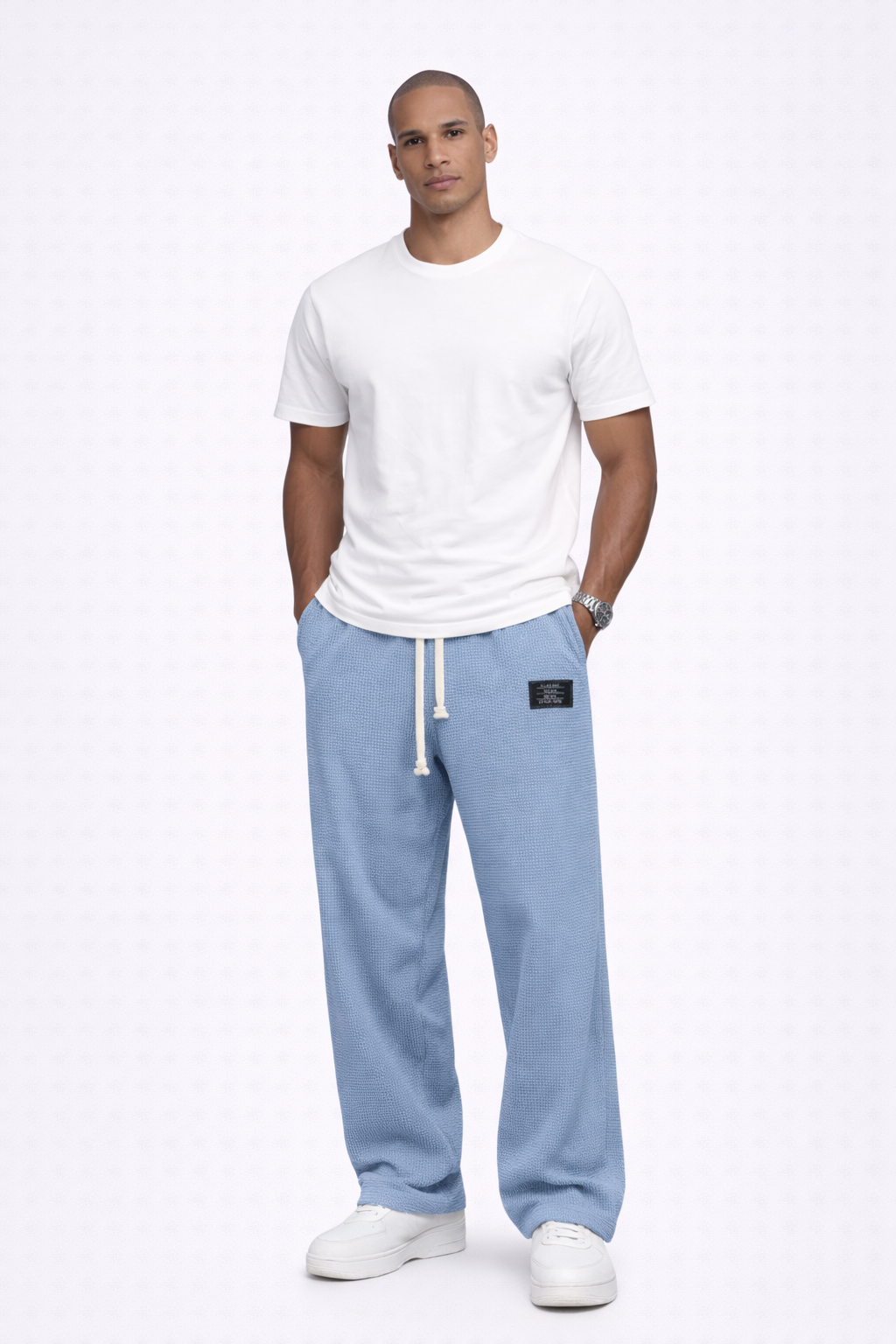 SAMUEL - Pantalones anchos con cintura ajustable