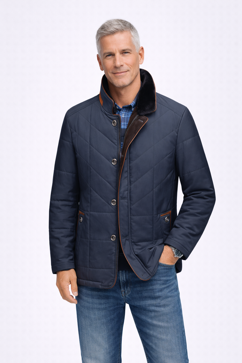 JORGE - Chaqueta de invierno de cuello alto