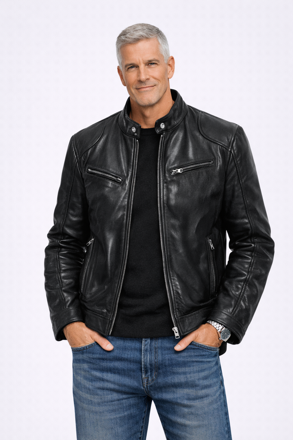 ARTURO - CHAQUETA DE CUERO