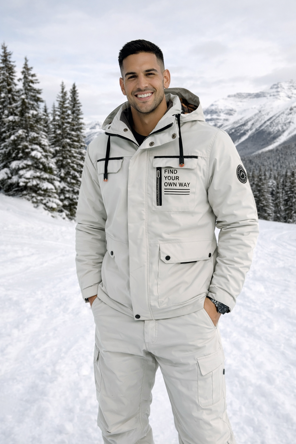 ESTEBAN - Chaqueta impermeable para otoño e invierno.