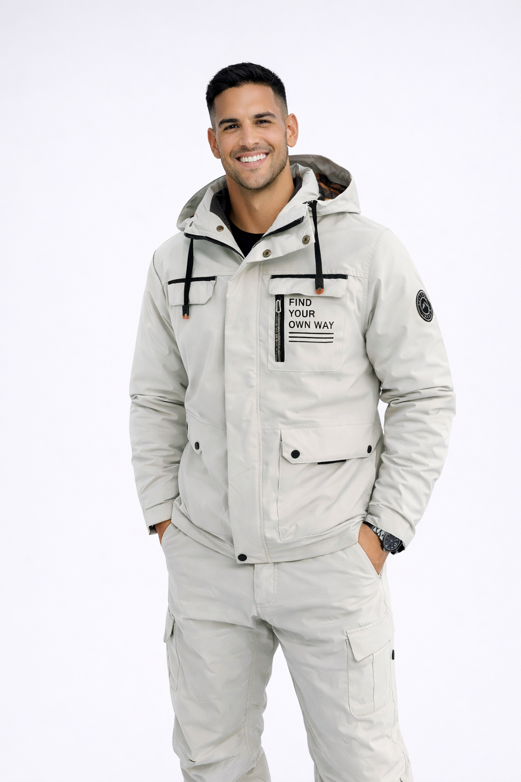 ESTEBAN - Chaqueta impermeable para otoño e invierno.