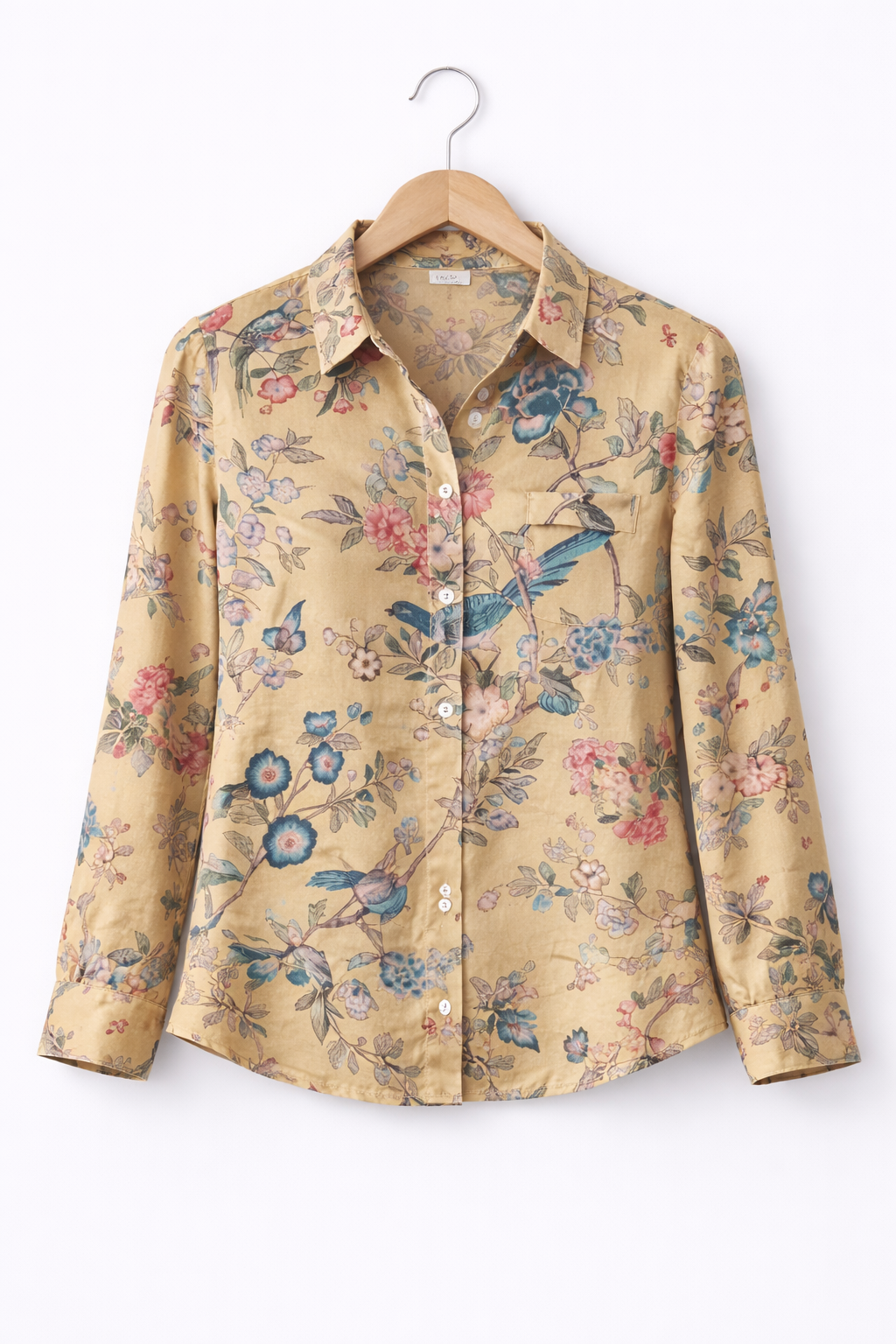 CAMILA – Blusa Alma Boutiques – Floral Satin