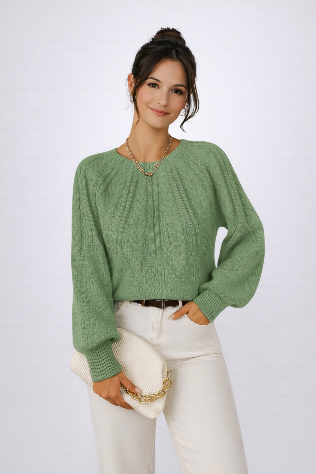 ESTHER - Jersey Casual Elegante