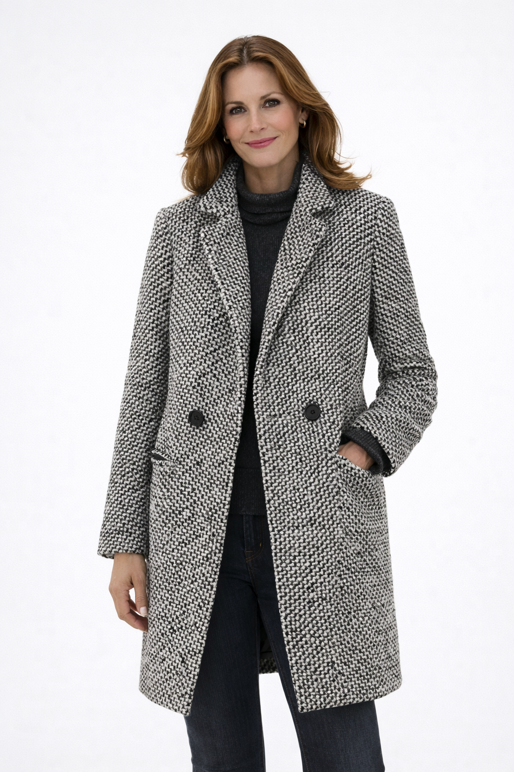 CRISTINA -  Elegante abrigo otoño/invierno