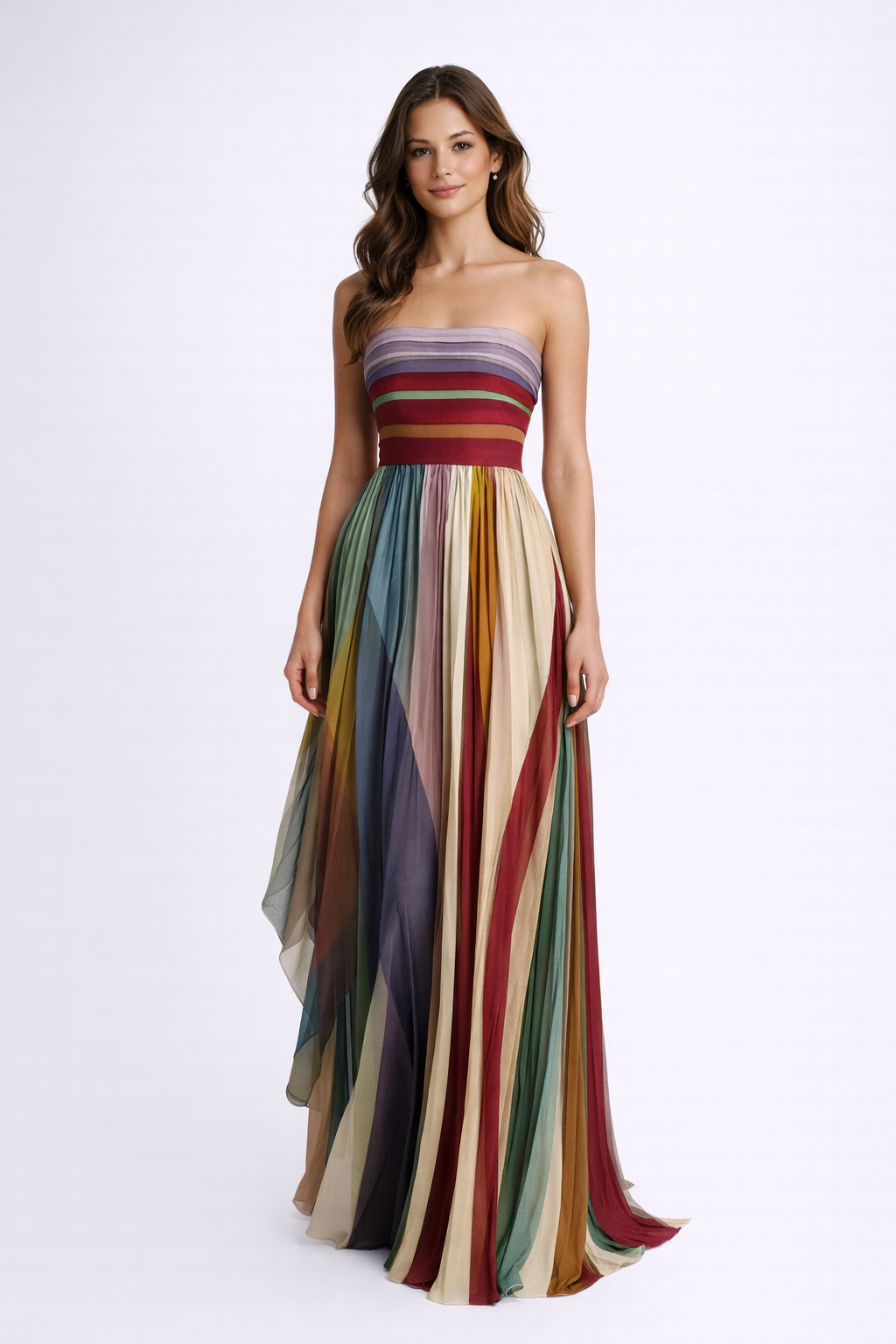 NIEVES™ - Vestido largo casual