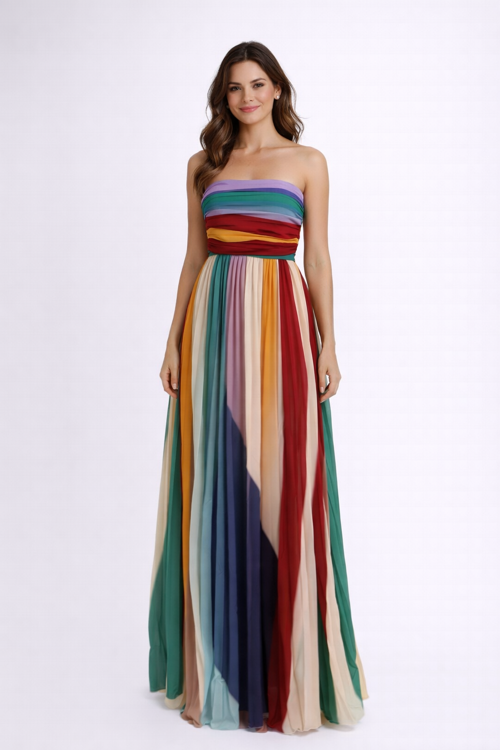 NIEVES™ - Vestido largo casual