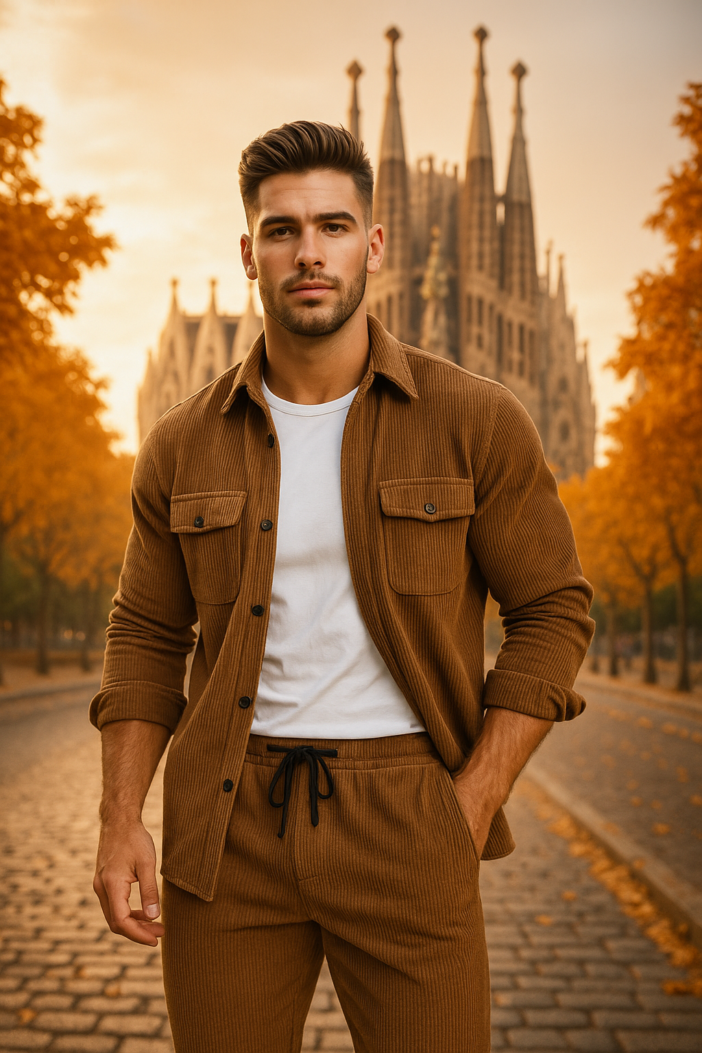 CHRIS - Conjunto de pana.