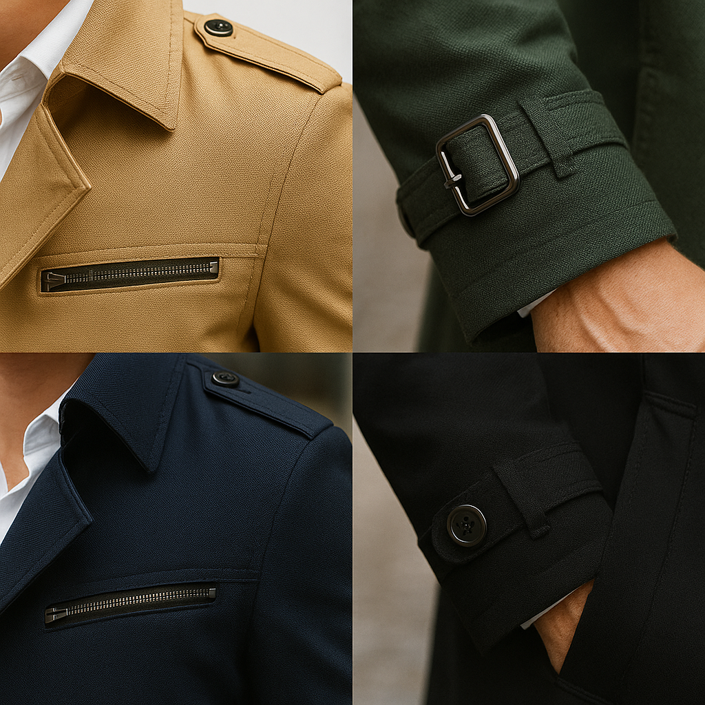 TOMÁS - Gabardina artesanal milanesa.