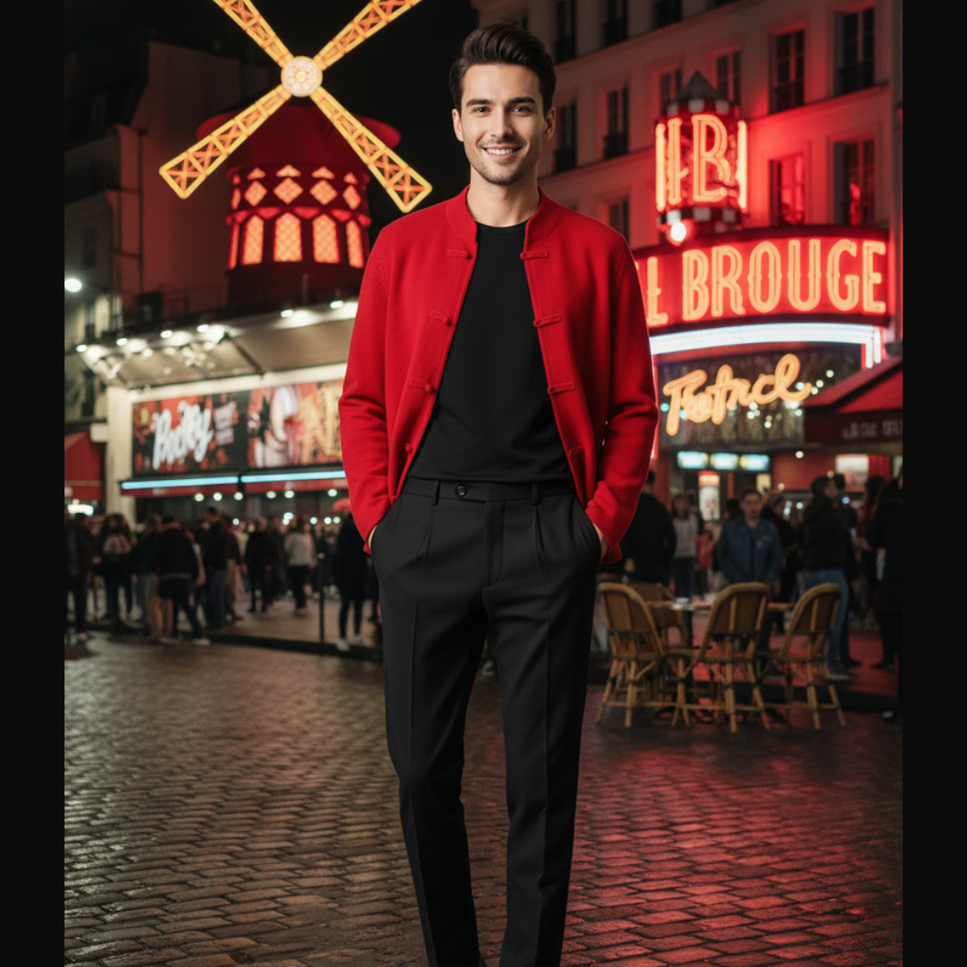 TONI -  Cardigan de lana merina premium