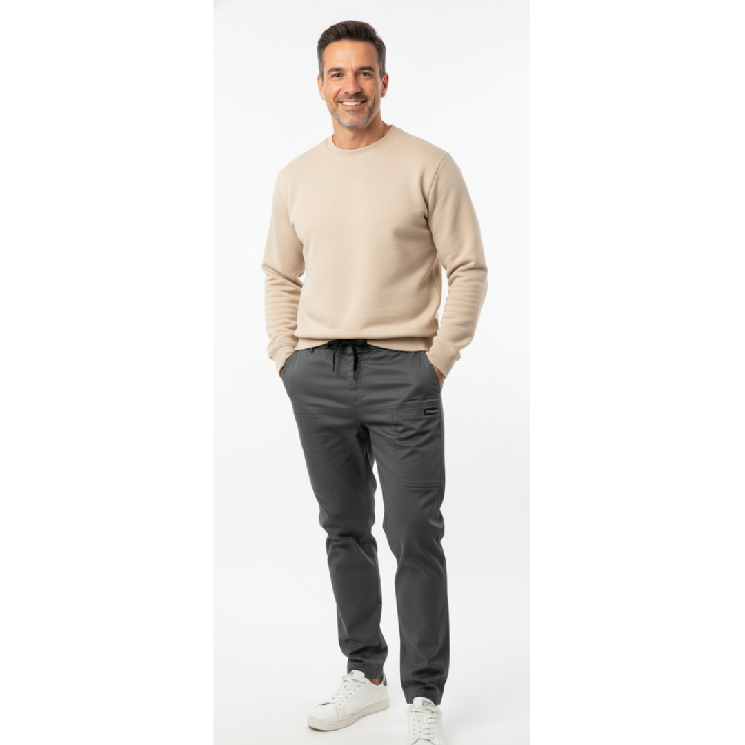 HUGO - Pantalones cargo elásticos premium.