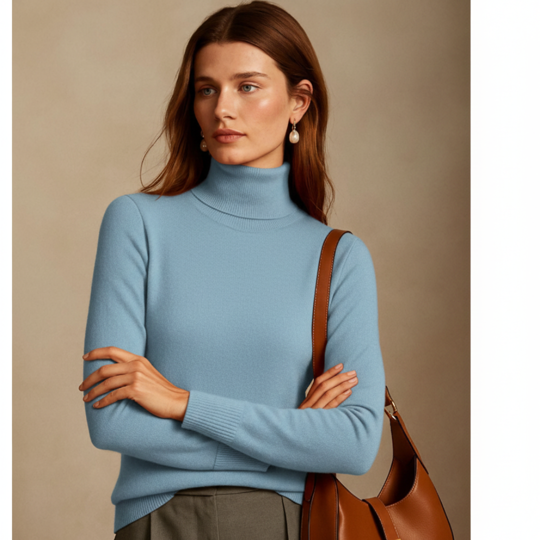 LARA - Suéter 100% lana de oveja premium