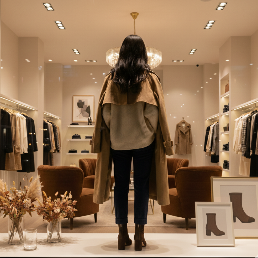 VICTORIA - Botas con punta cuadrada y tacón