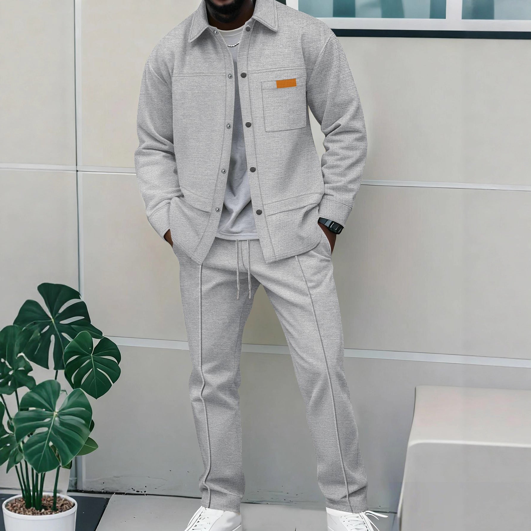 RAMÓN - Conjunto de dos piezas  casual y elegante.