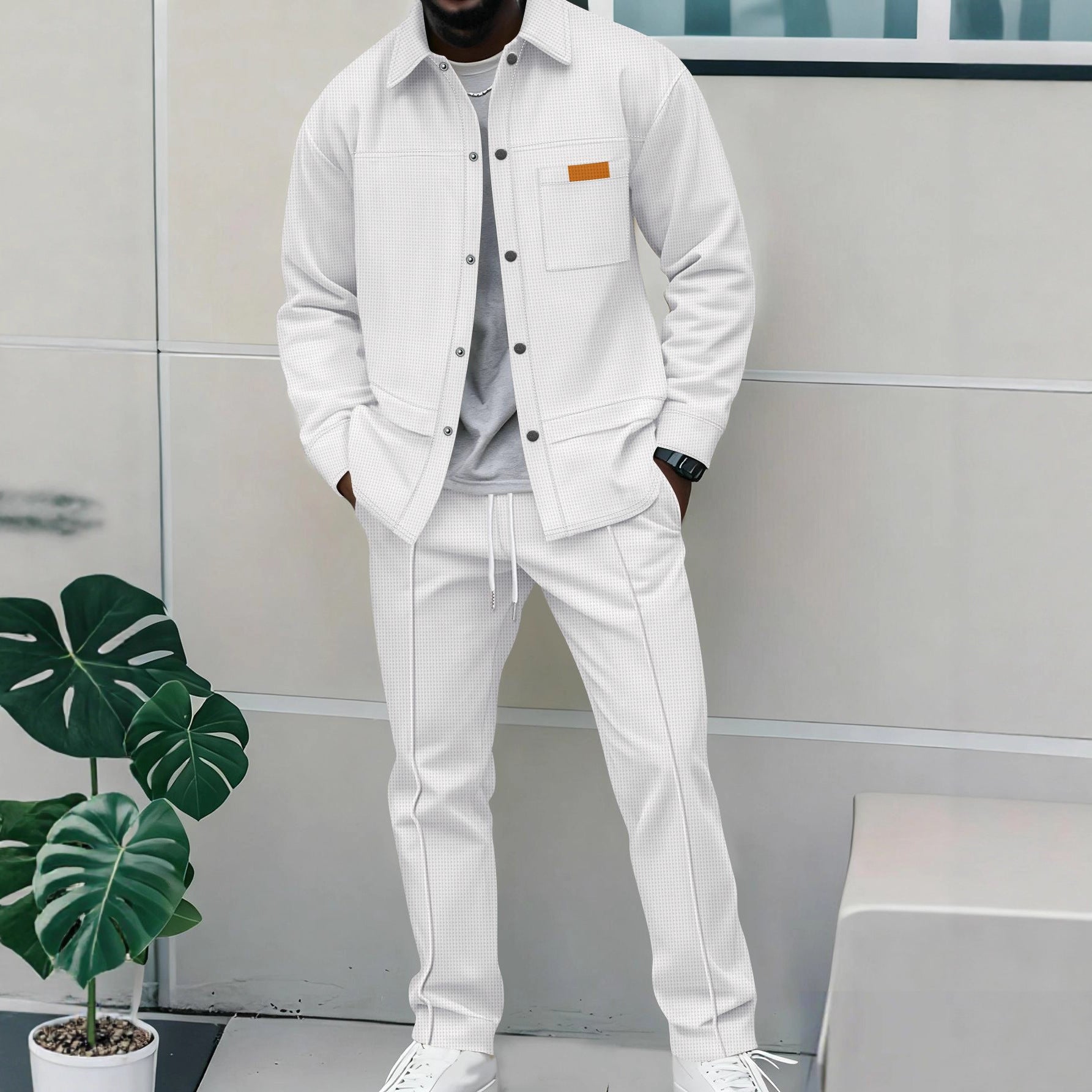 RAMÓN - Conjunto de dos piezas  casual y elegante.