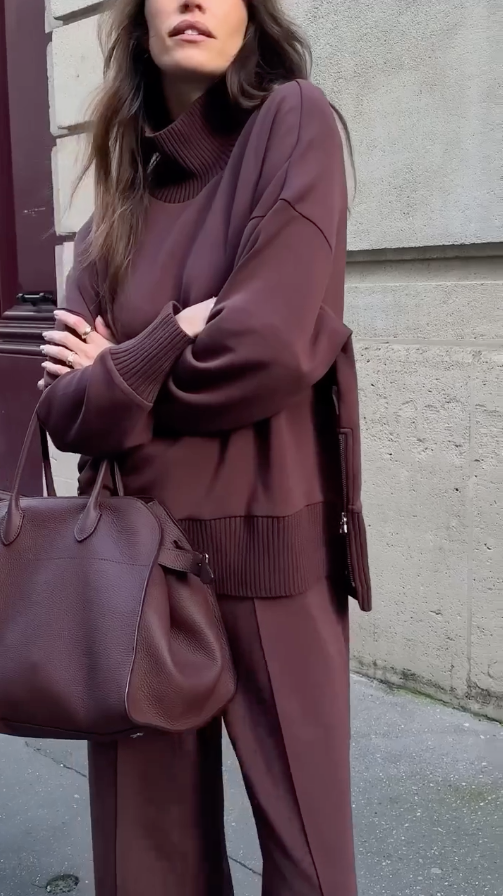 VALENTINA - Conjunto de lujo de punto