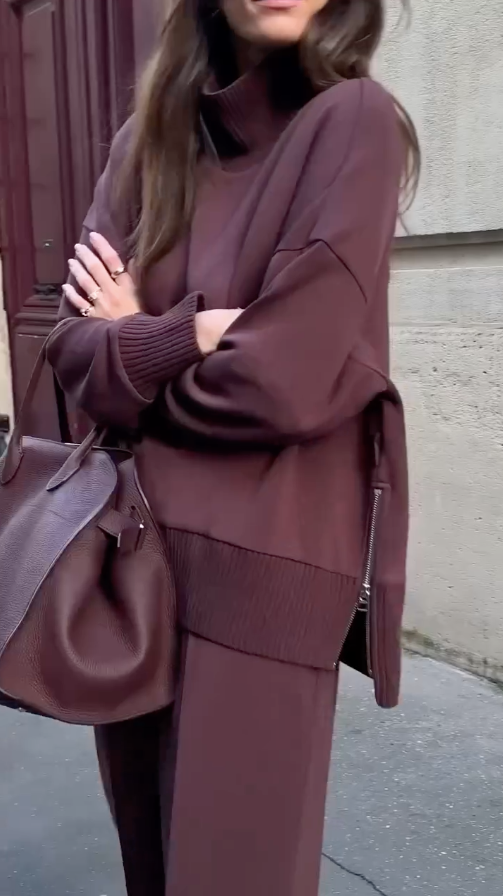 VALENTINA - Conjunto de lujo de punto