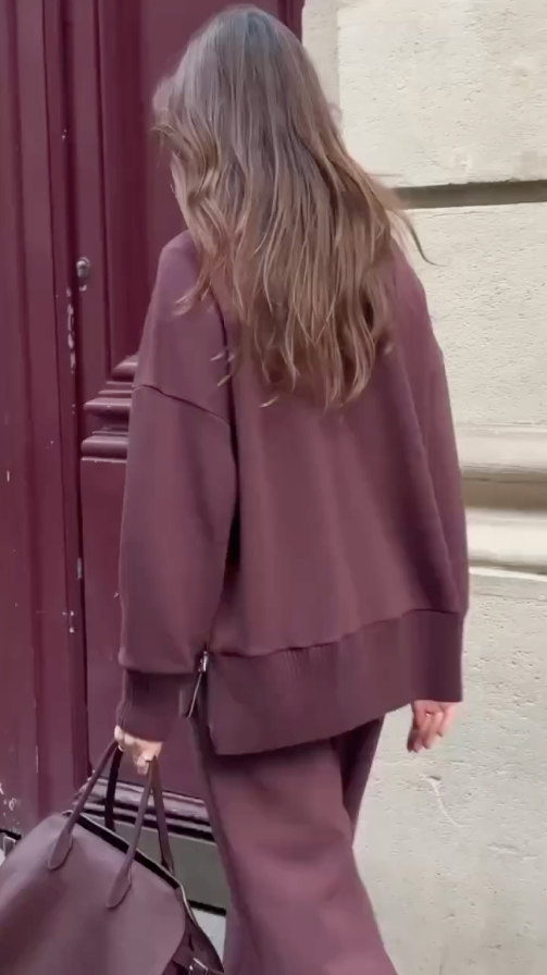 VALENTINA - Conjunto de lujo de punto