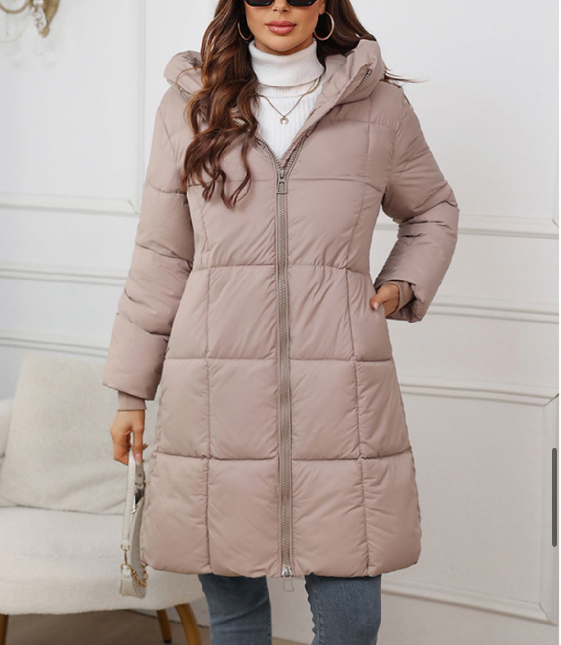 MELANIA - Abrigo informal con estilo.