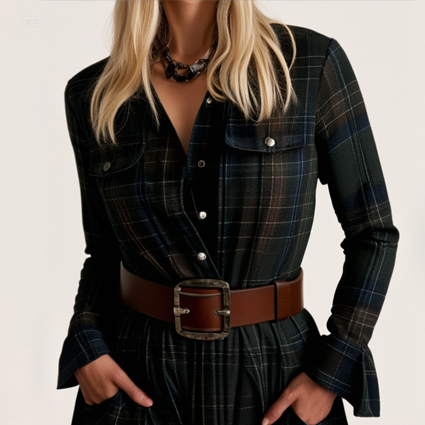 MACARENA - Vestido mini vintage