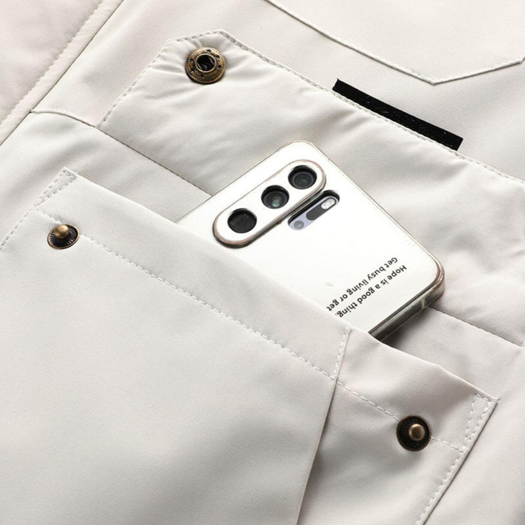 ESTEBAN - Chaqueta impermeable para otoño e invierno.