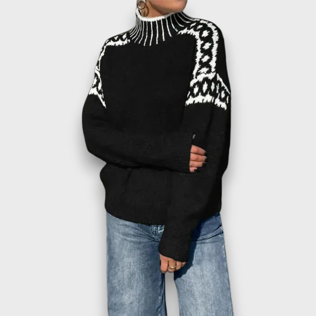ROSALIA - Suéter nordico de lana premium