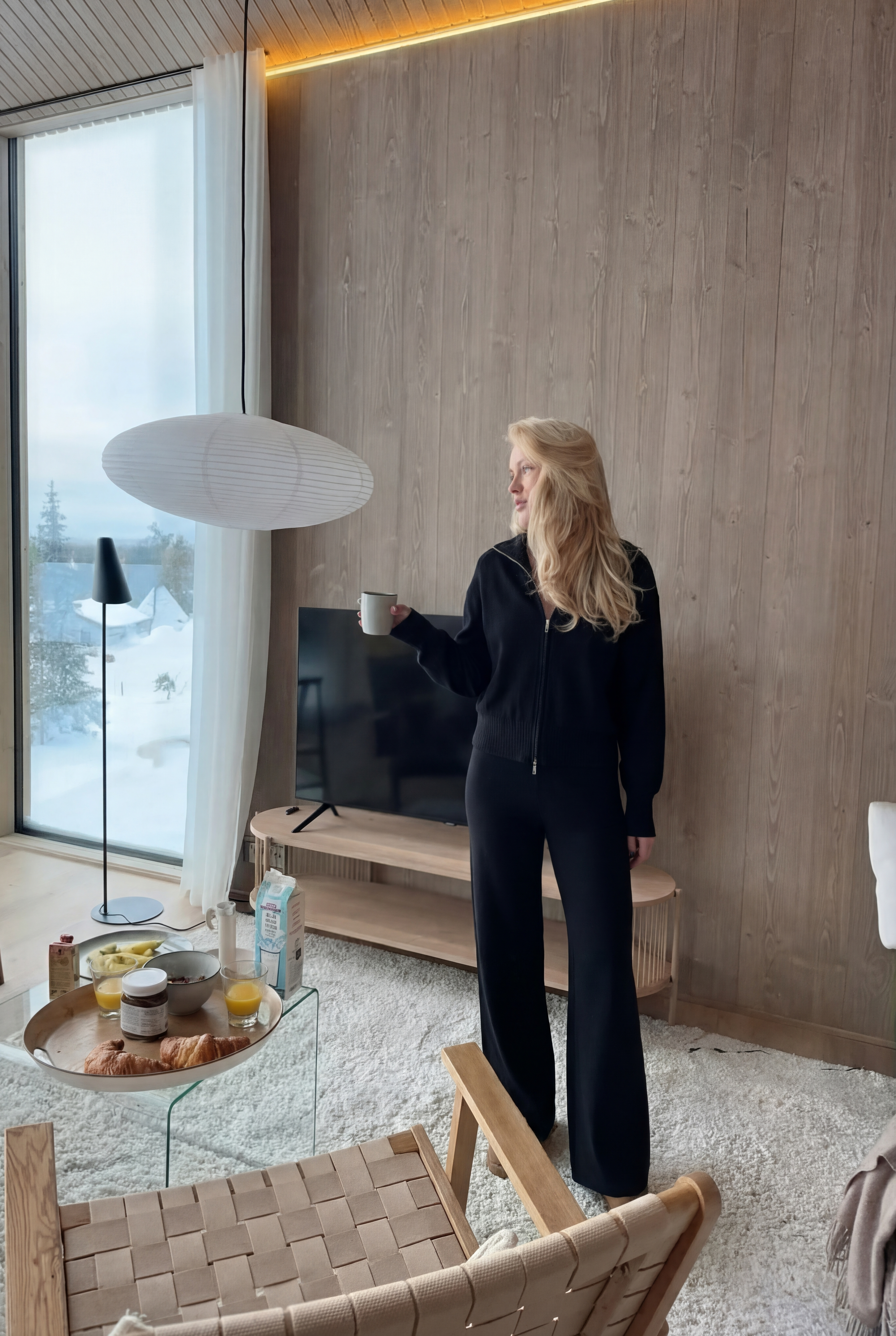 NURIA -  Conjunto de dos piezas con cremallera