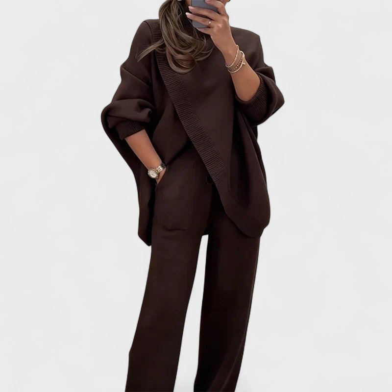 MARINA - Conjunto elegante y casual de dos piezas